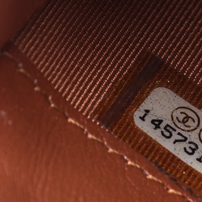 Chanel Caviar Quilted Card Holder Brown 10 of 13