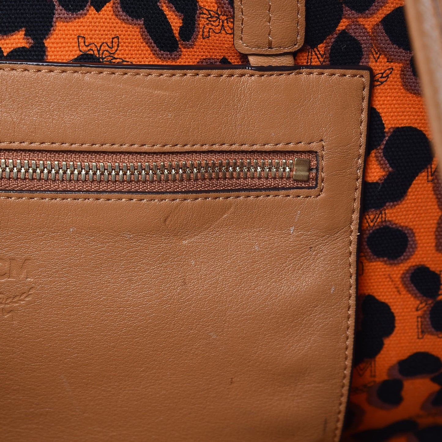 Visetos Shopper Tote Cognac