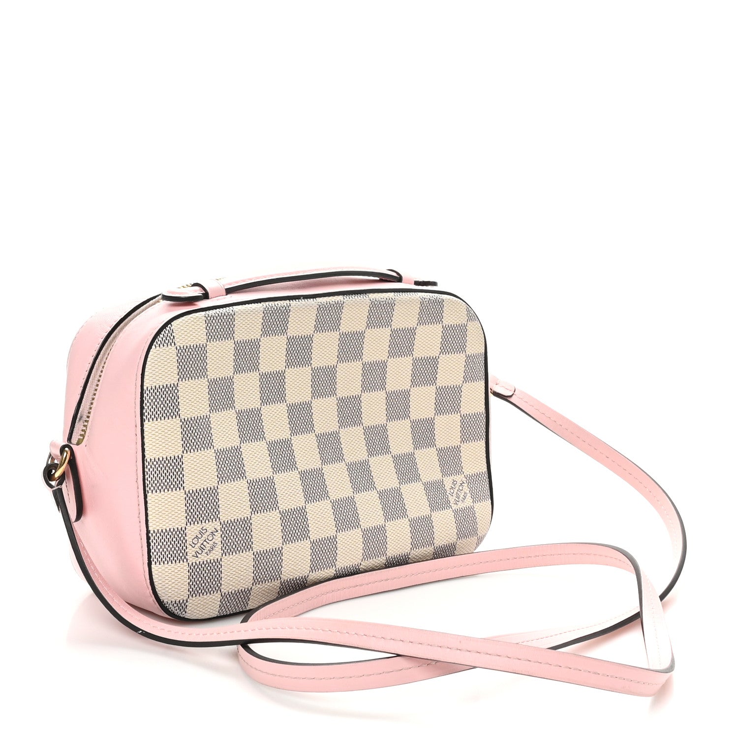 Louis Vuitton Damier Azur Saintonge Eau De Rose 3 of 10