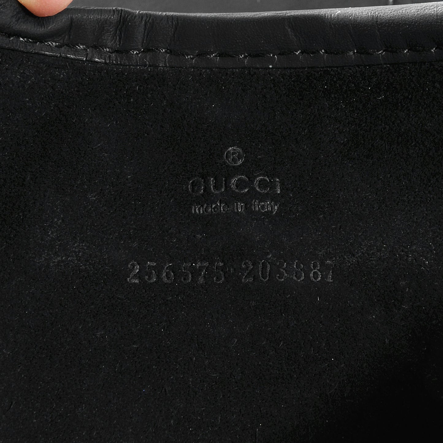 Rubber Guccissima Ipad Case Black