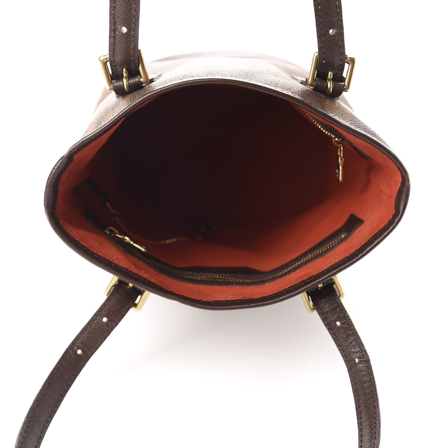 Louis Vuitton Damier Ebene Marais Bucket 23 5 of 13