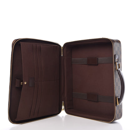 Louis Vuitton Damier Ebene Porte Ordinateur Sabana Computer Case 5 of 10
