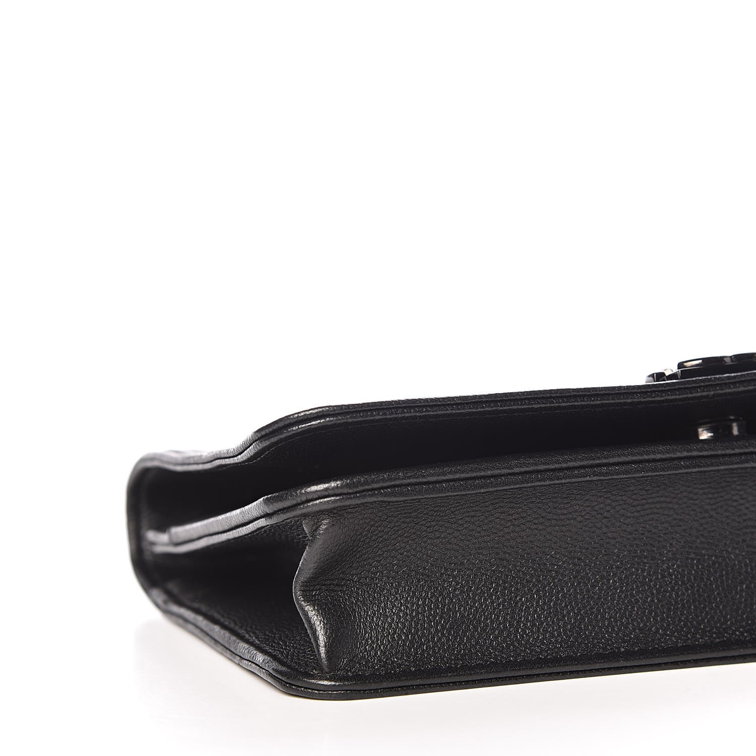 Chanel Caviar Quilted Boy Wallet On Chain WOC So Black 9 of 13
