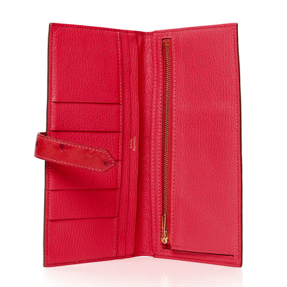 Hermes Ostrich Bearn Wallet 5 of 9