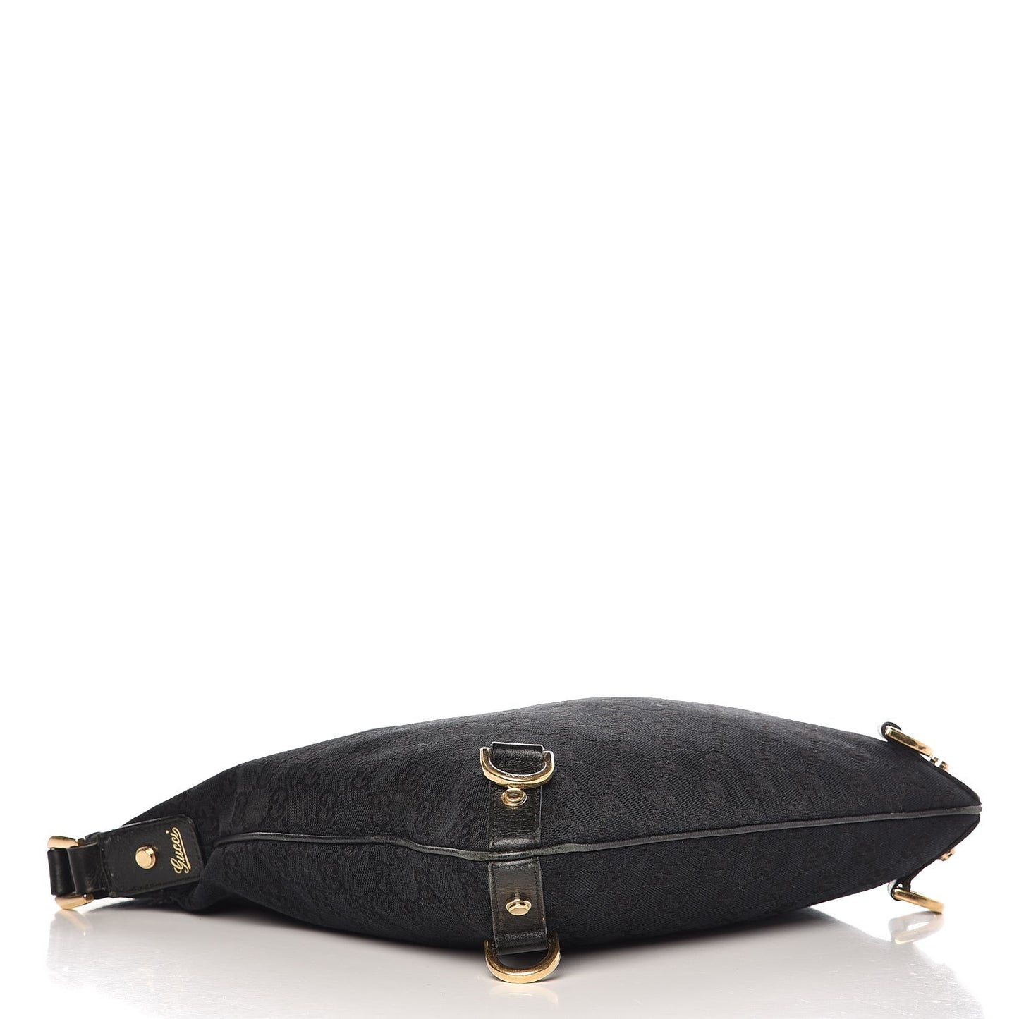 Monogram Abbey Messenger Bag Black