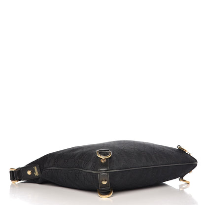 Gucci Monogram Abbey Messenger Bag Black 4 of 11
