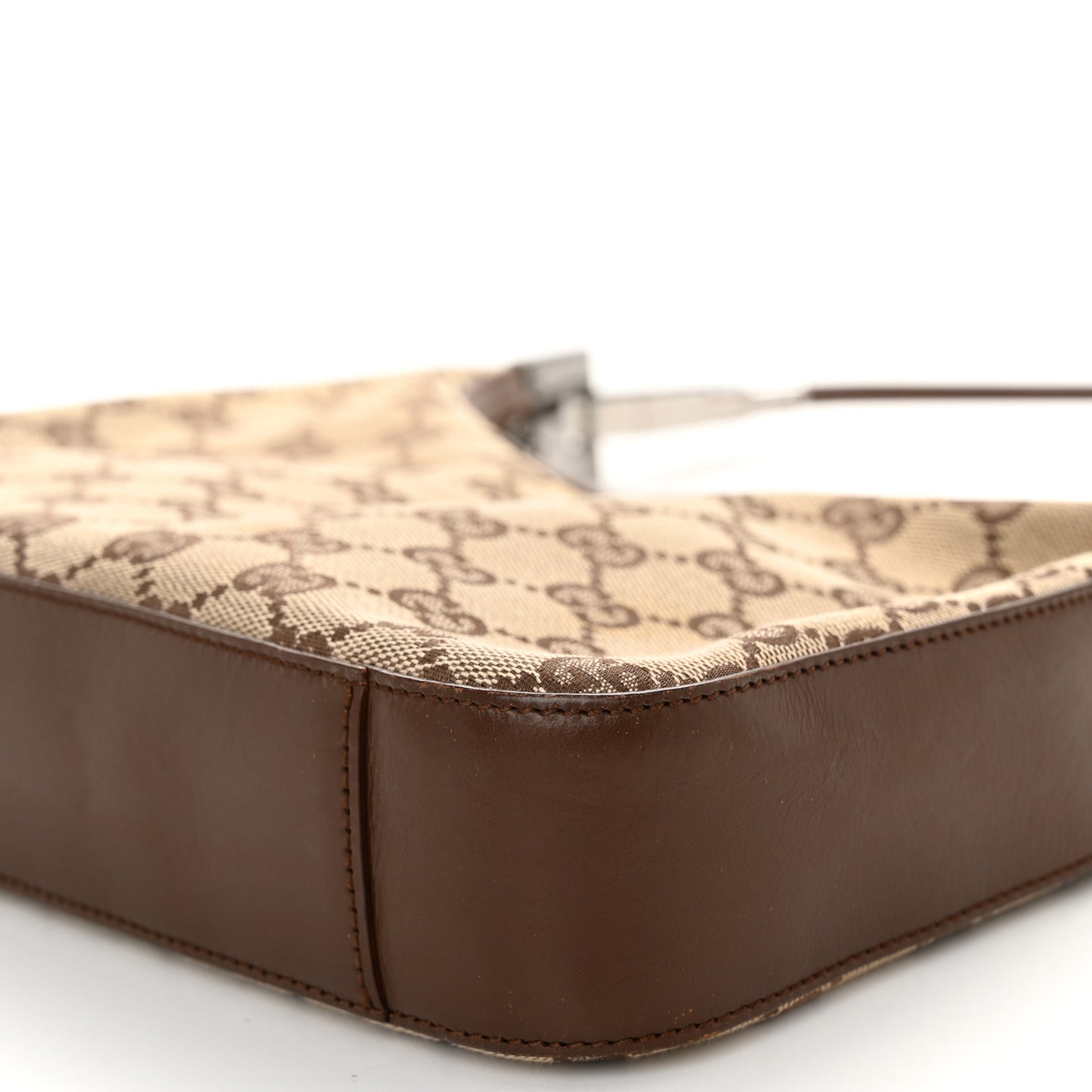 Monogram GG Small Clasp Hobo Brown