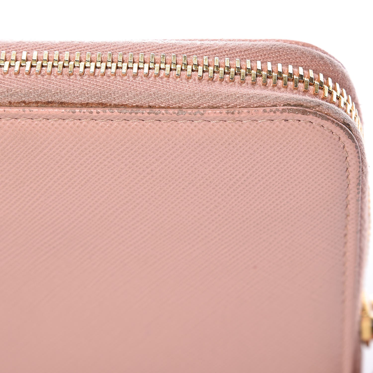 Prada Saffiano Fiocco Bow Zip Around Wallet Orchidea 22 of 24