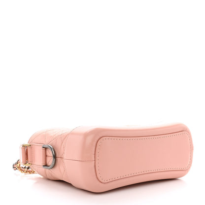 Chanel Aged Calfskin Quilted Small Gabrielle Hobo Pink 4 of 10