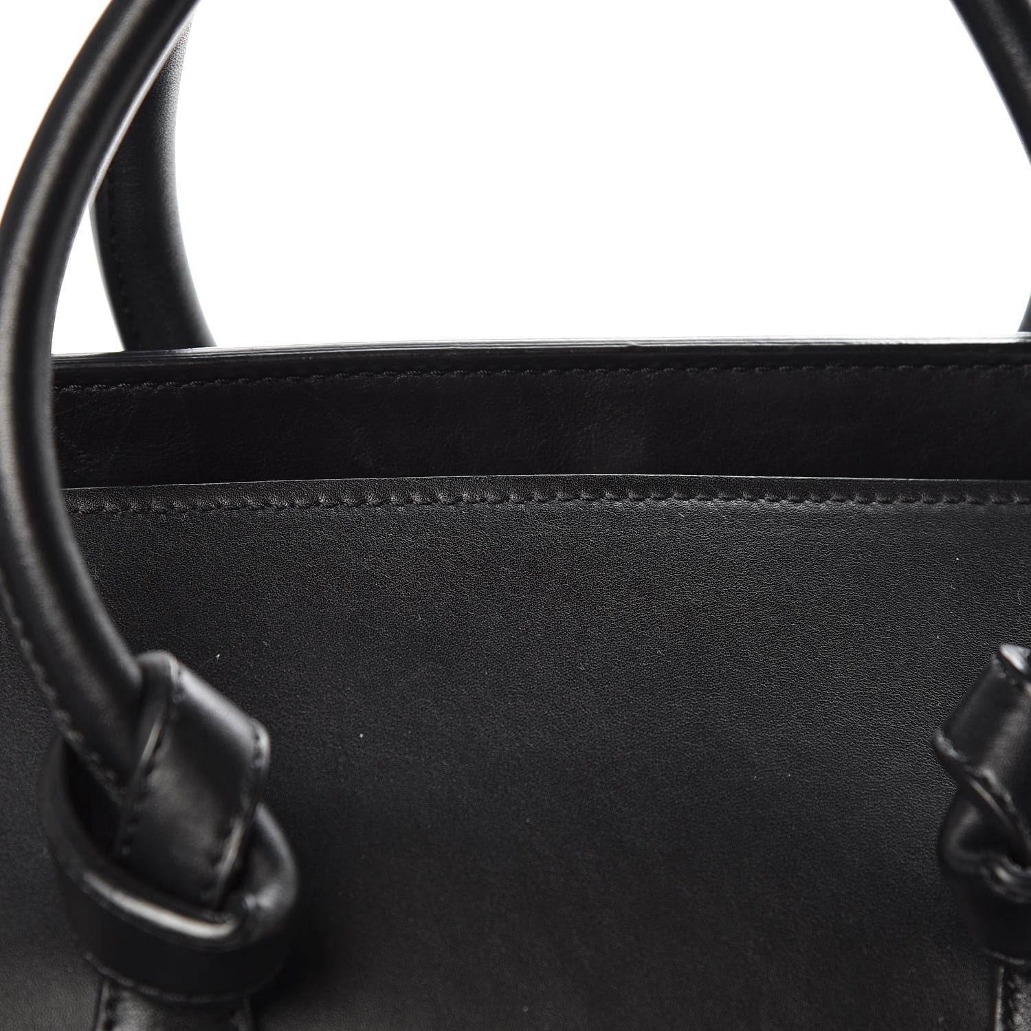 Celine Smooth Calfskin Small Tie Knot Tote Black 12 of 16