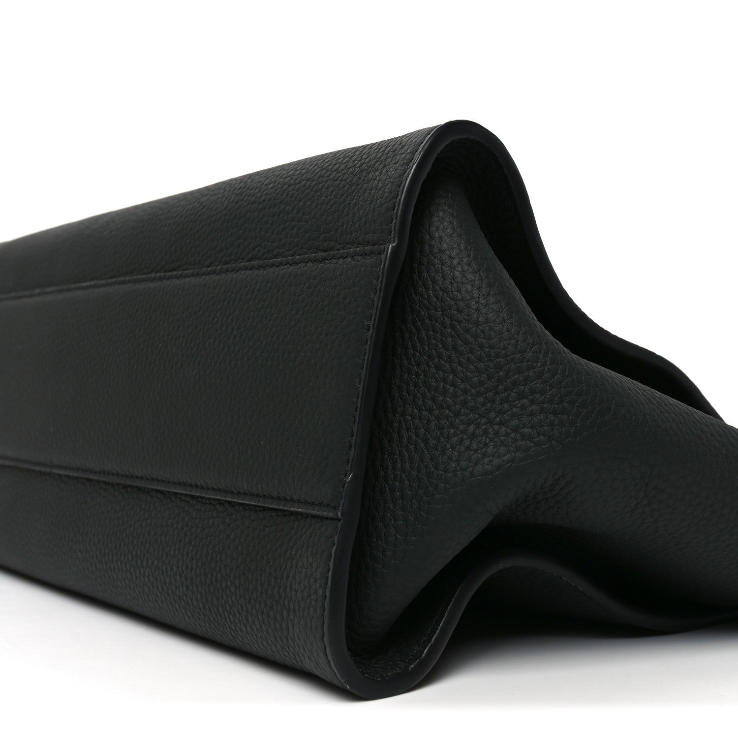 The Row Matte Grained Calfskin Marlo 14 Dark Pine 9 of 9
