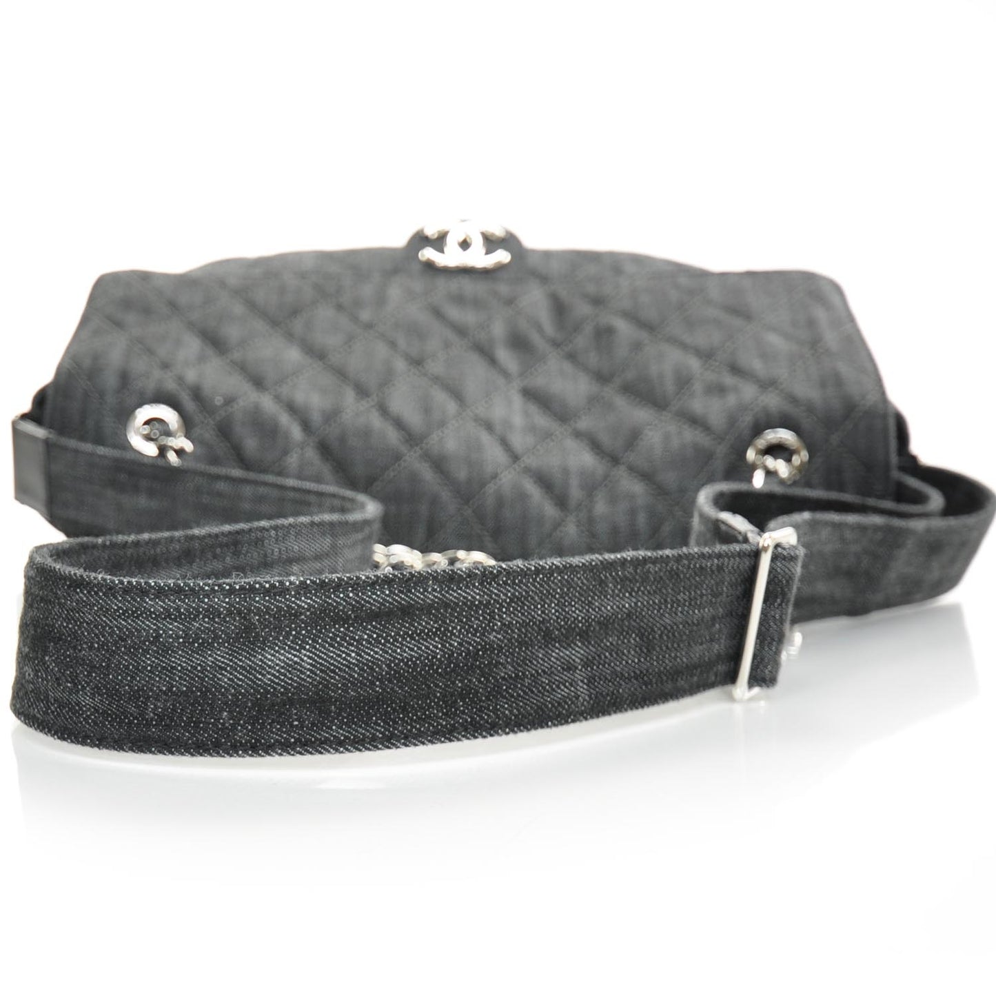 Denim Quilted Stretch Spirit Messenger Bag