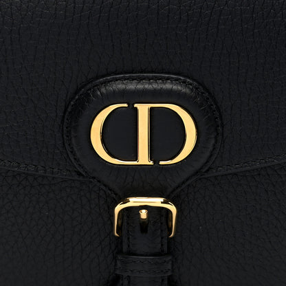 Christian Dior Grained Calfskin Medium Bobby Flap Black 7 of 9