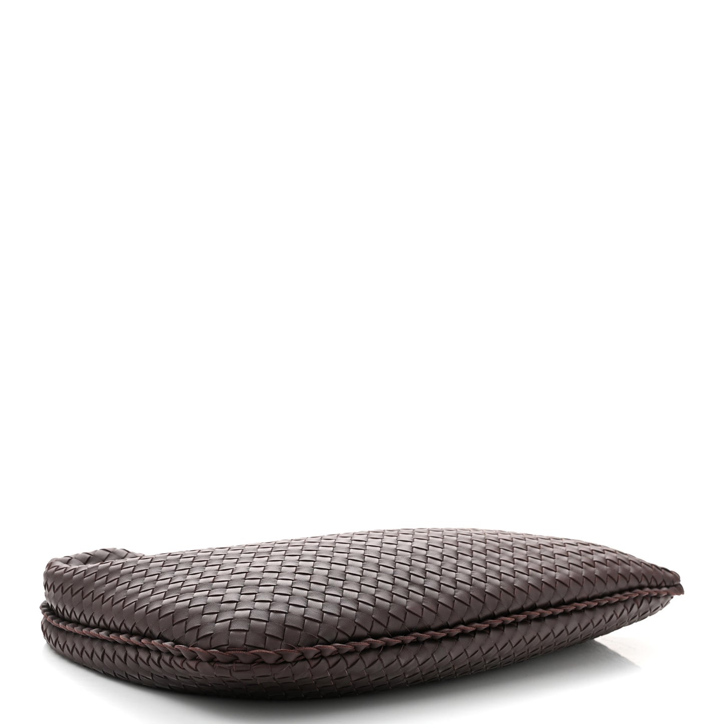 Nappa Intrecciato Large Veneta Hobo Ebano