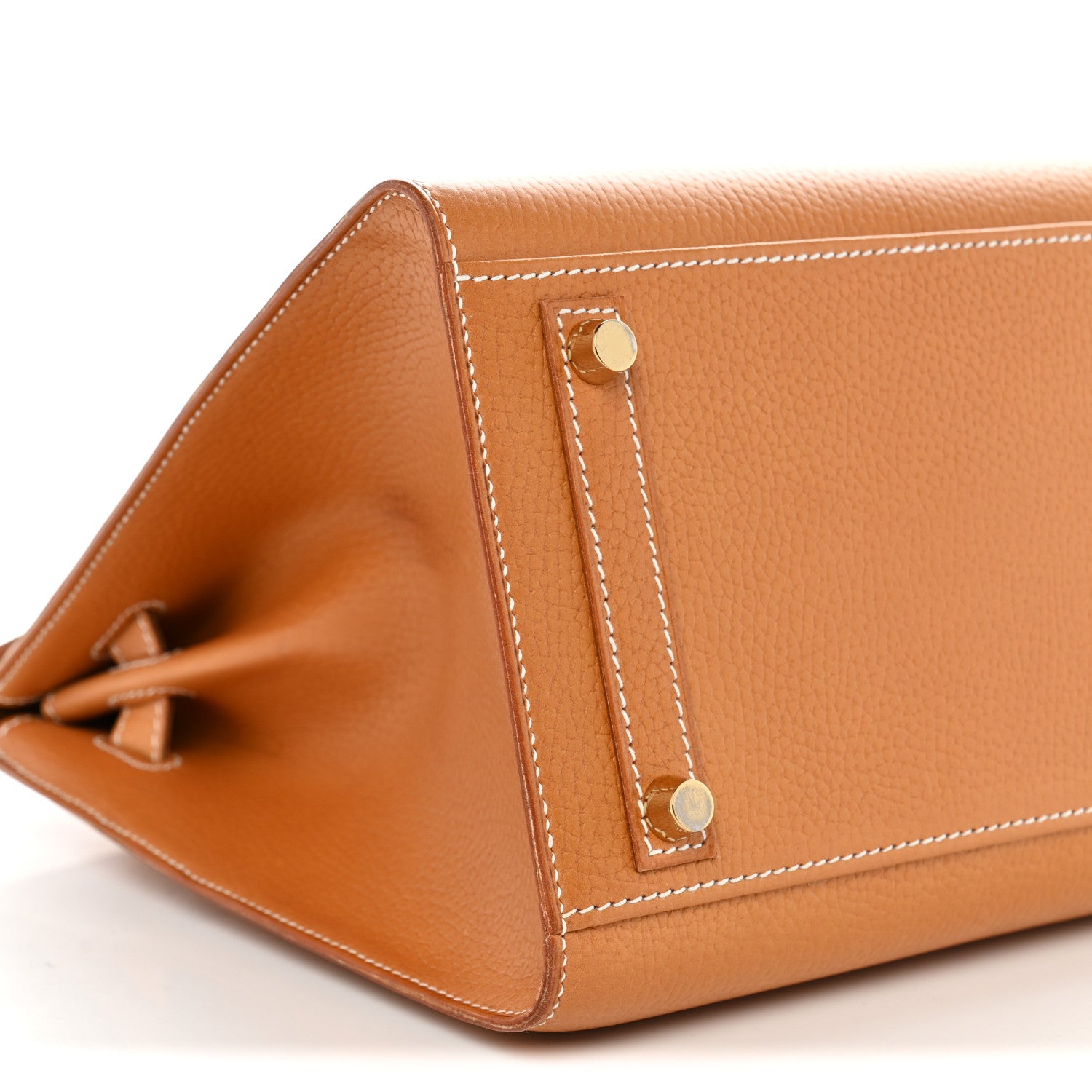 Hermes Vache Naturelle Grainee Birkin Sellier 30 Natural Sable 9 of 12
