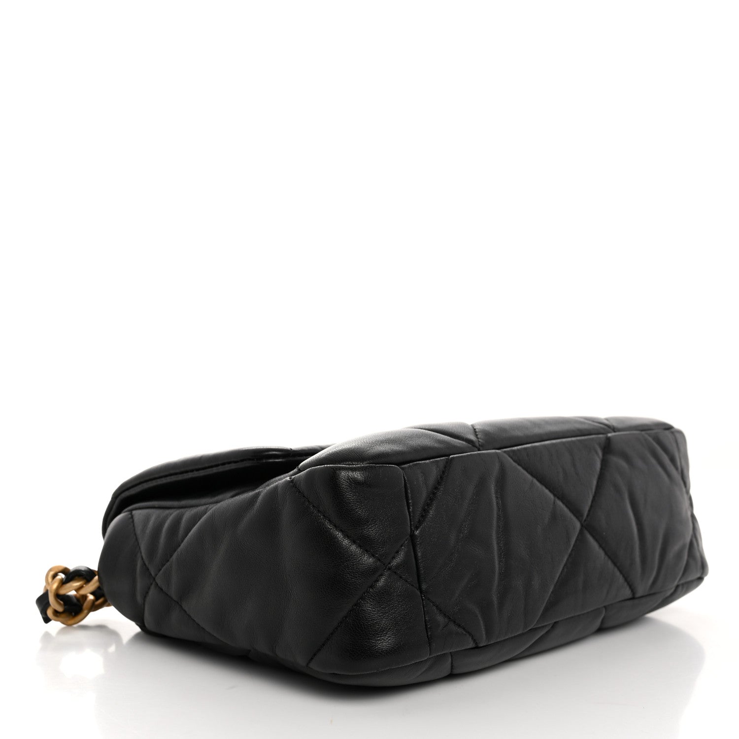 Chanel Lambskin Quilted Medium Chanel 19 Flap Black 4 of 10