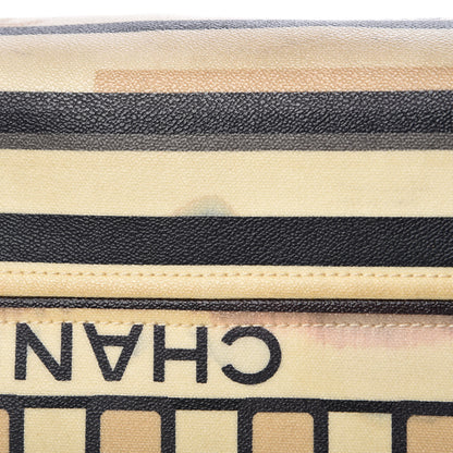 Chanel Coated Canvas Le Train Boston Bag 15 of 15