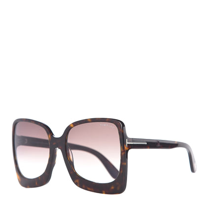 Tom Ford Emmanuella Sunglasses TF618 Havana 1 of 6