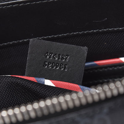 Gucci GG Supreme Monogram Night Courrier Flat Messenger Black Multicolor 7 of 7