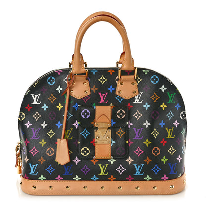 Louis Vuitton Monogram Multicolor Alma GM Black 1 of 11