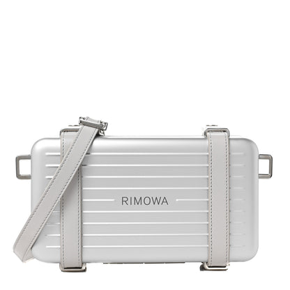 Christian Dior X RIMOWA Aluminum Personal Clutch On Strap Silver 1 of 13