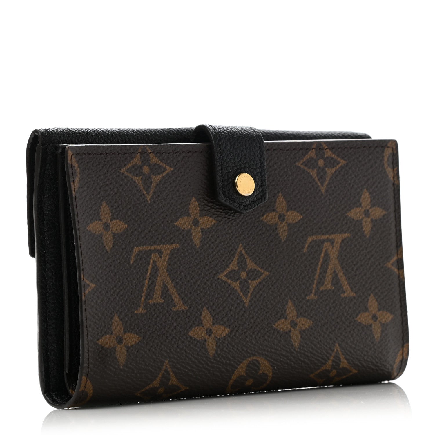 Louis Vuitton Monogram Pallas Compact Wallet Black 3 of 10