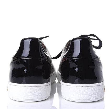 Louis Vuitton Patent Monogram Frontrow Sneakers 38 6 of 10