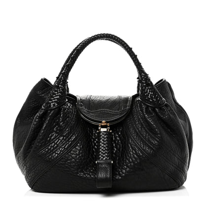 Fendi Nappa Nuvolata Spy Black 1 of 9