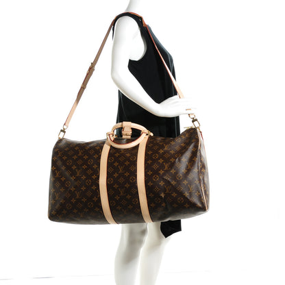 Louis Vuitton Monogram Keepall Bandouliere 55 5 of 9