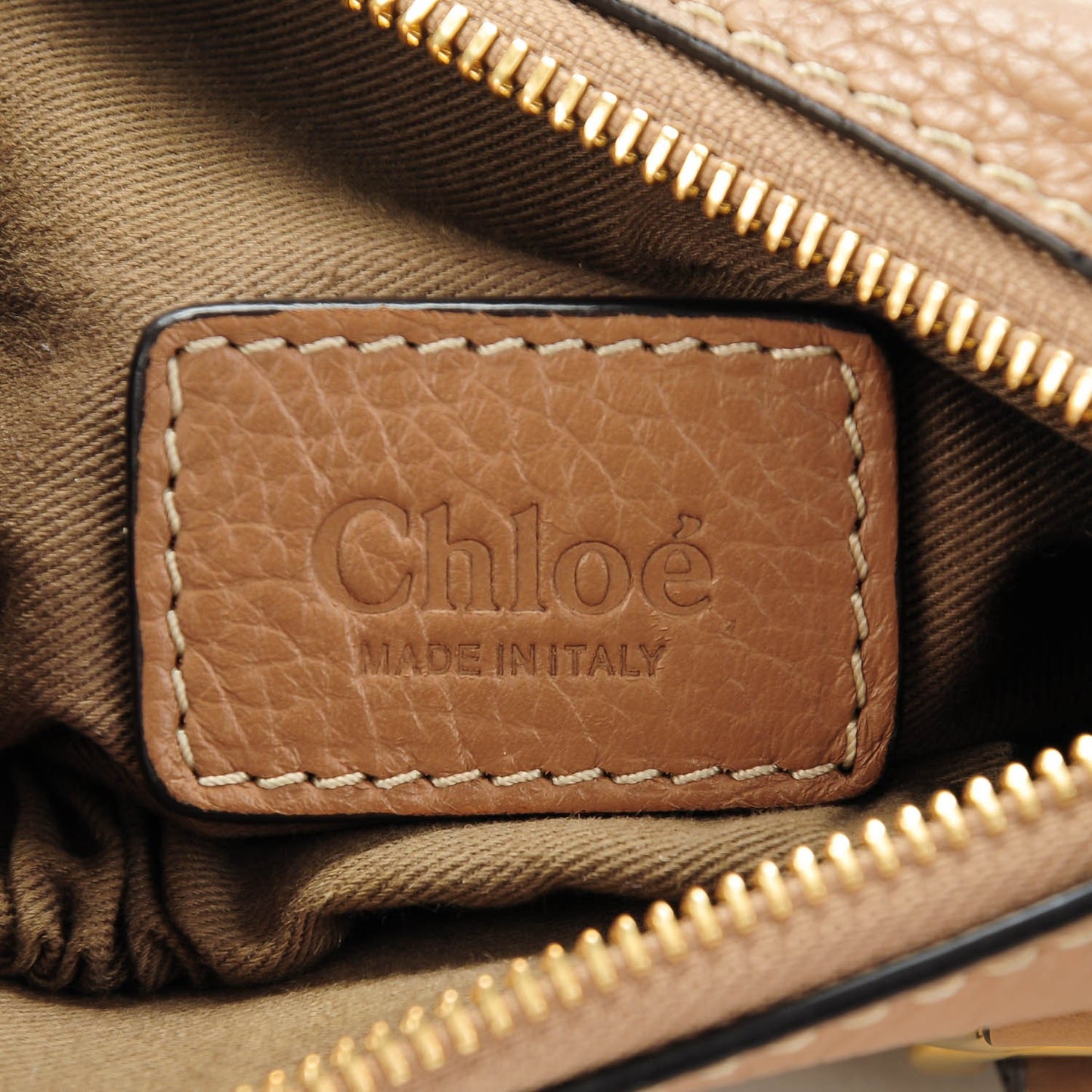 Calfskin Mini Marcie Satchel Nut