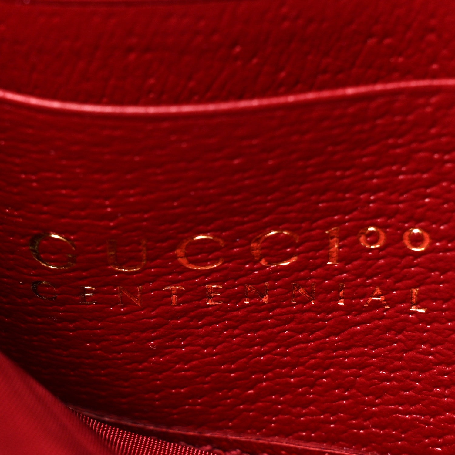 Gucci Canvas Calfskin 100 Centennial Music Chain Wallet Multicolor 8 of 13