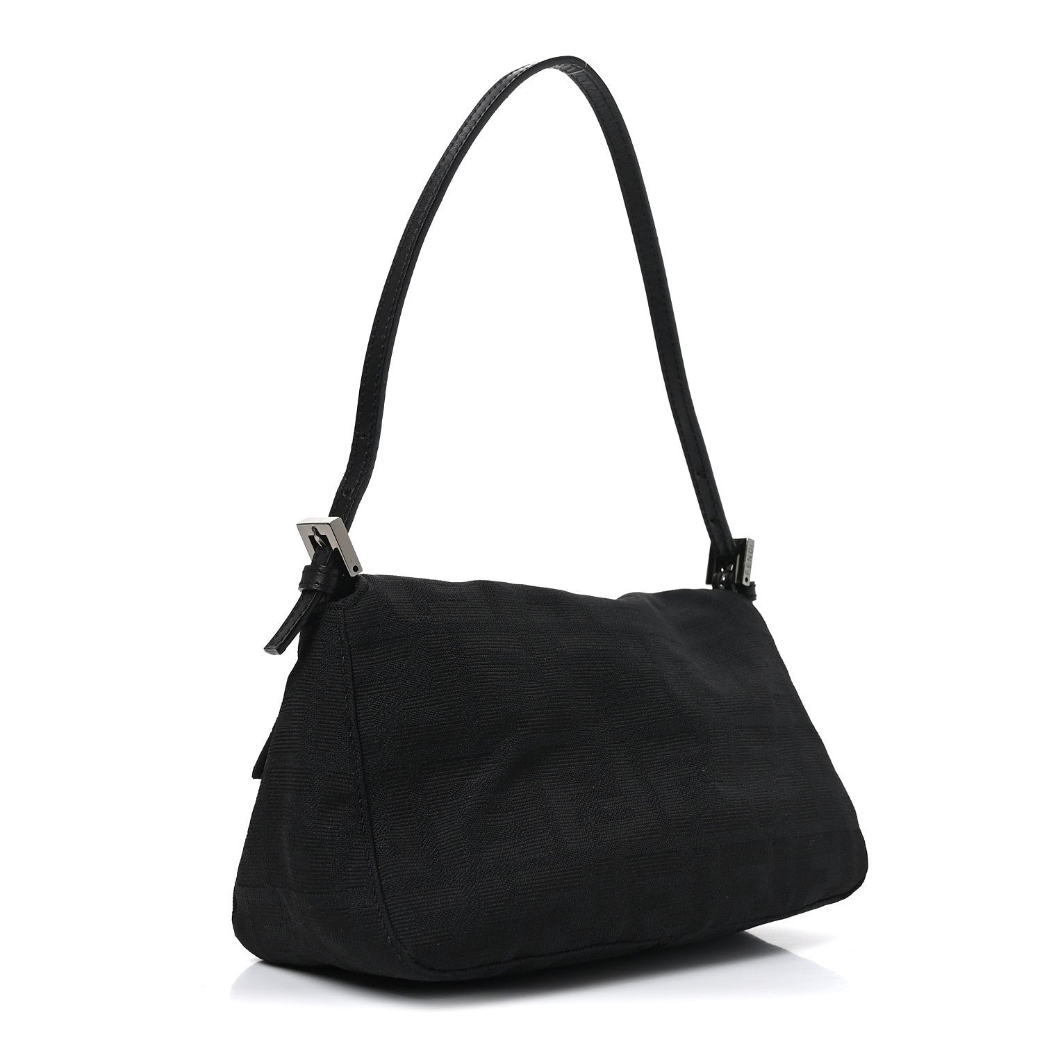 Fendi Zucchino Mini Mama Baguette Black 3 of 10