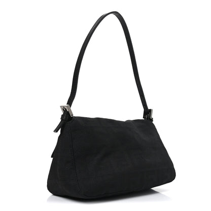 Fendi Zucchino Mini Mama Baguette Black 3 of 10