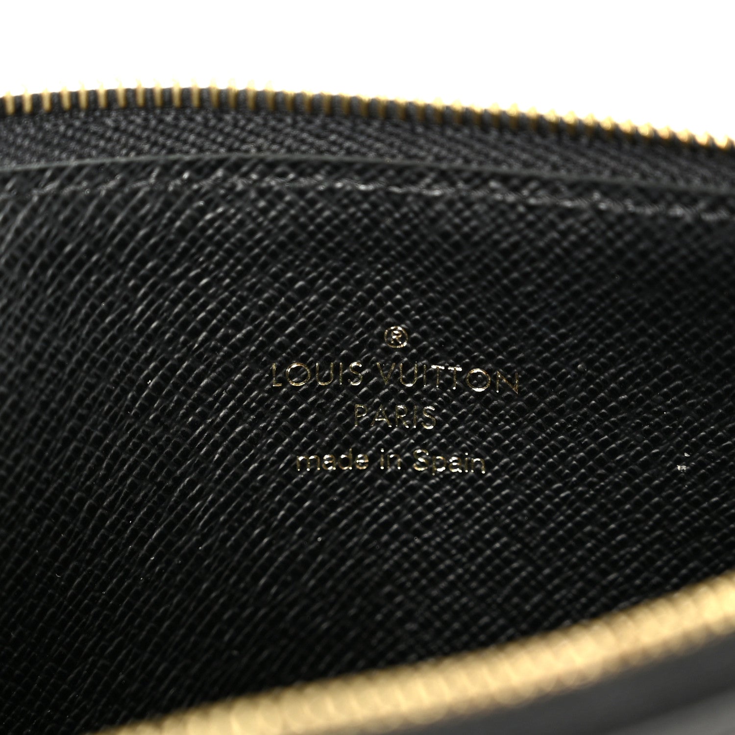 Louis Vuitton Monogram Slim Purse Black 6 of 9