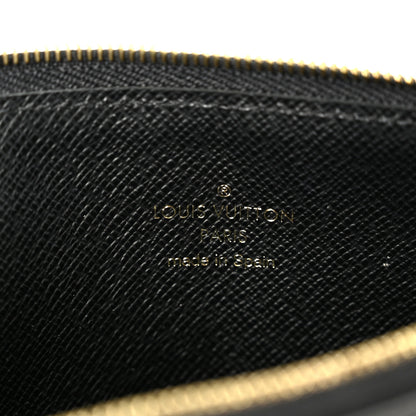 Louis Vuitton Monogram Slim Purse Black 6 of 9