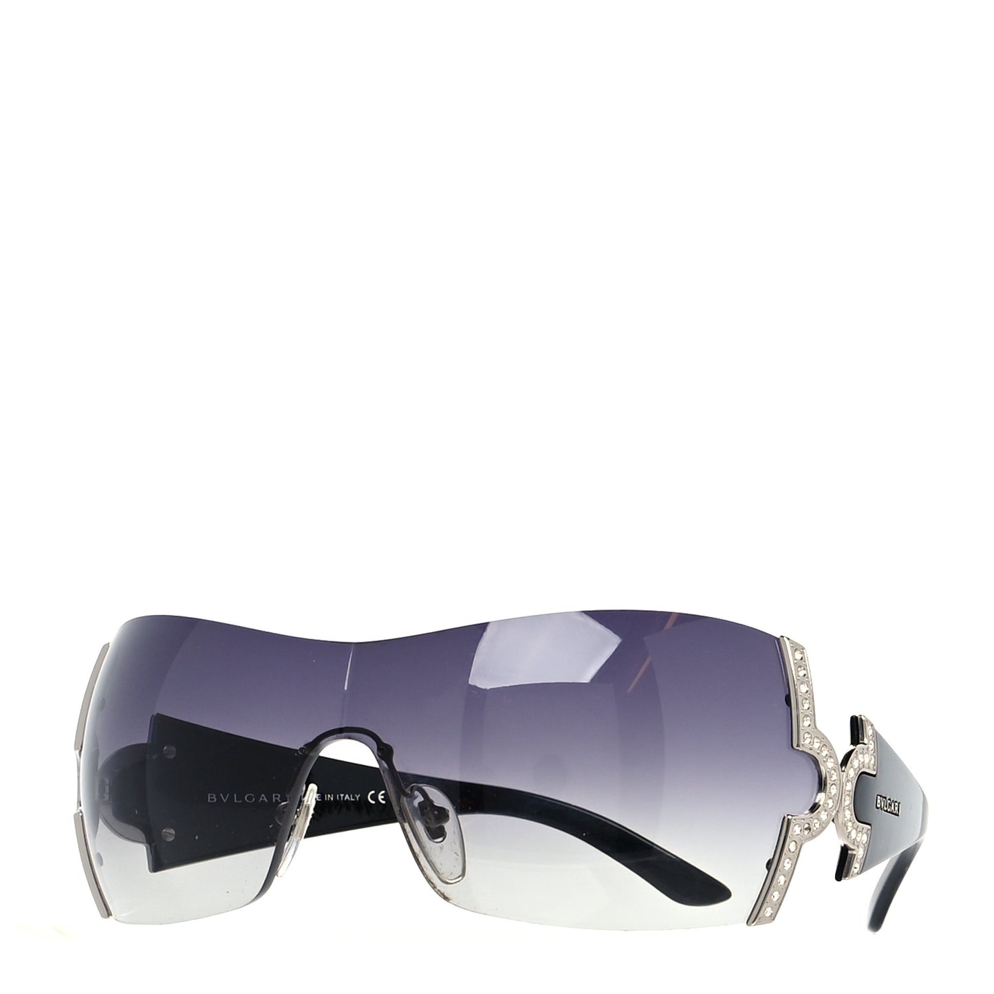 Crystal 651-B Sunglasses Black