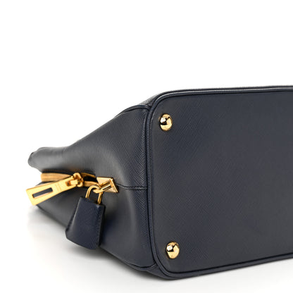 Prada Saffiano Lux Parabole Tote Baltico 9 of 10