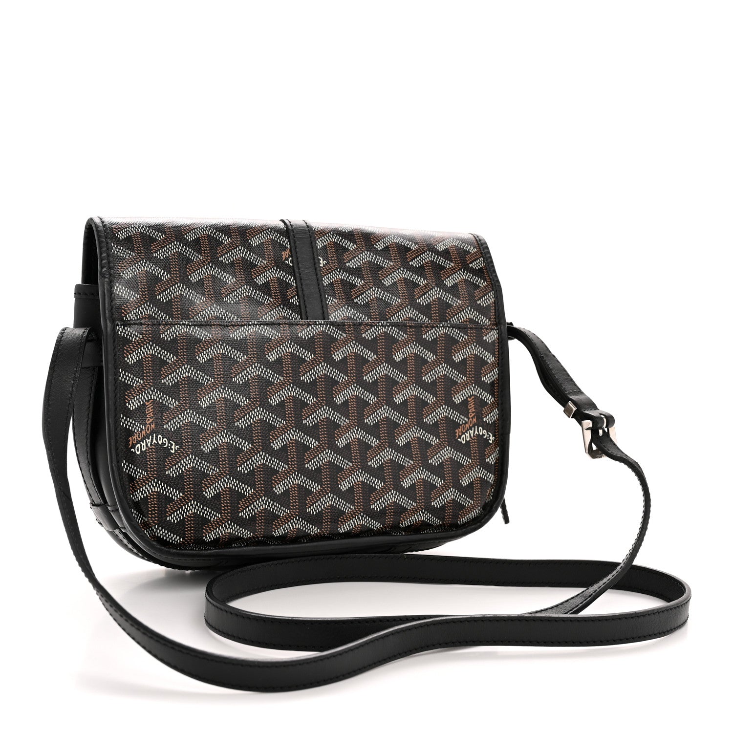 Goyard Goyardine Belvedere II PM Messenger Bag Black 3 of 13