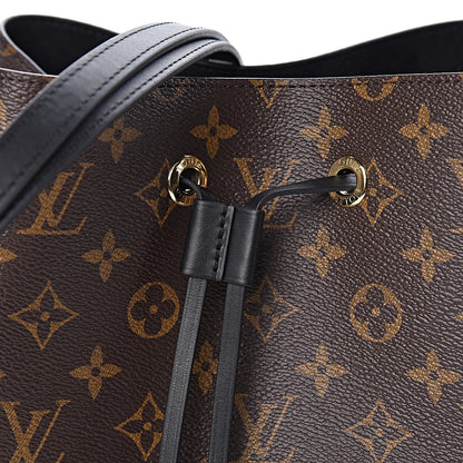 Louis Vuitton Monogram Neonoe MM Black 9 of 9