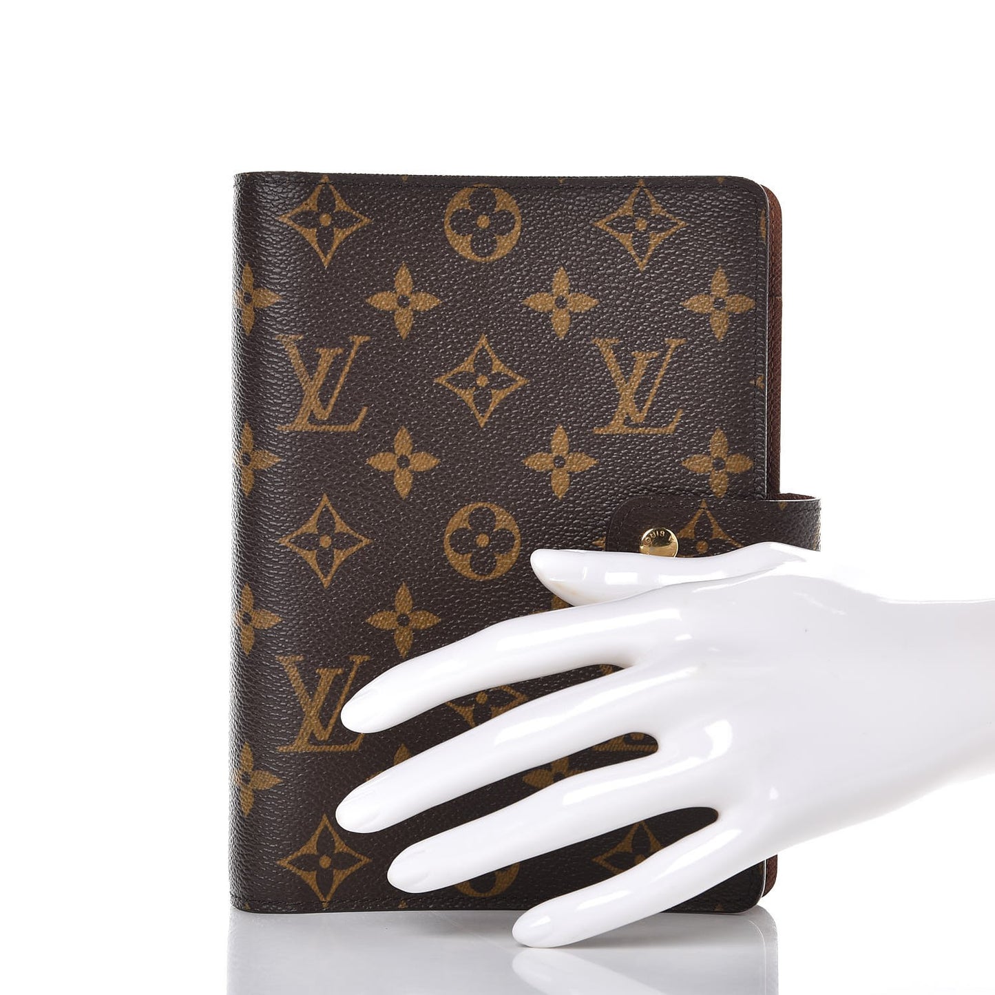 Monogram Medium Ring Agenda Cover
