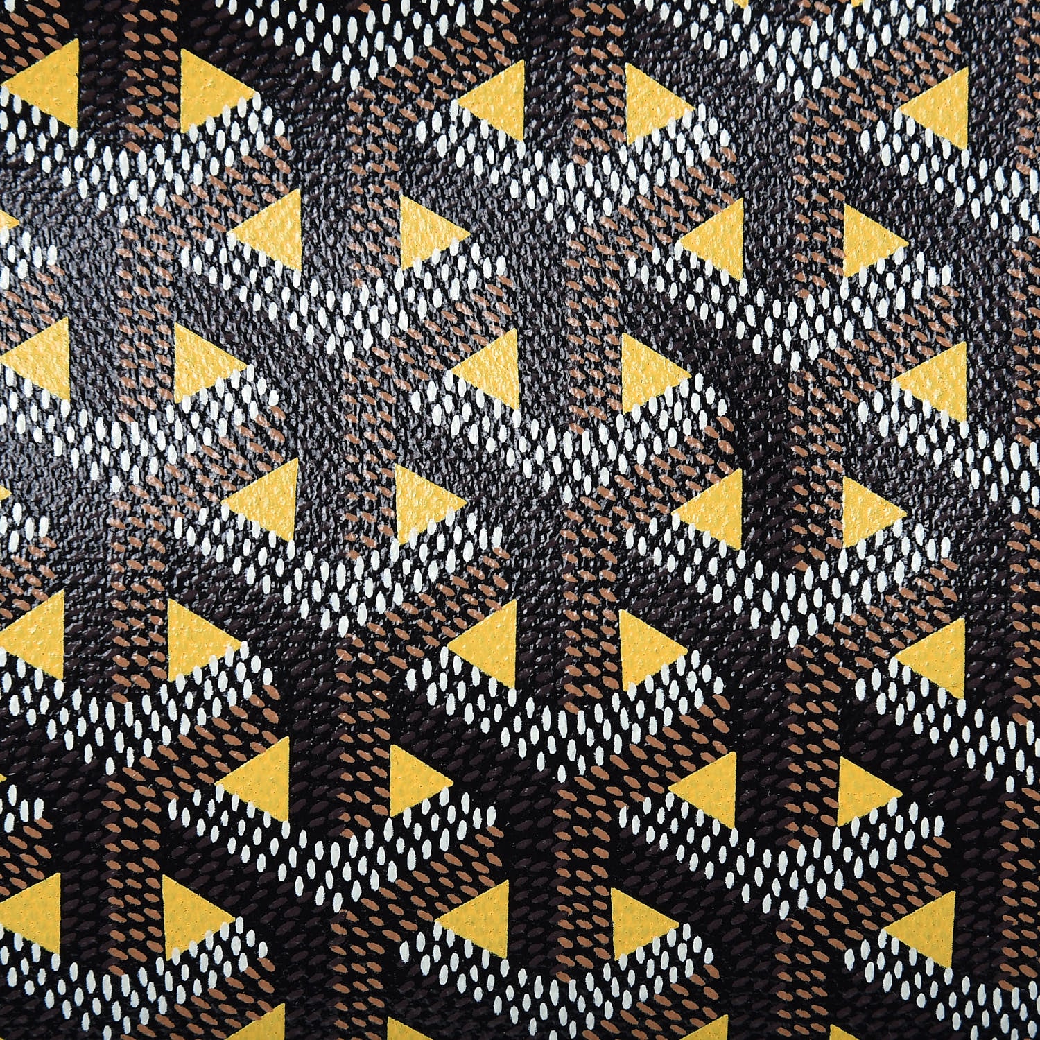 Goyard Goyardine Saint Louis Claire Voie GM Black Yellow 8 of 9