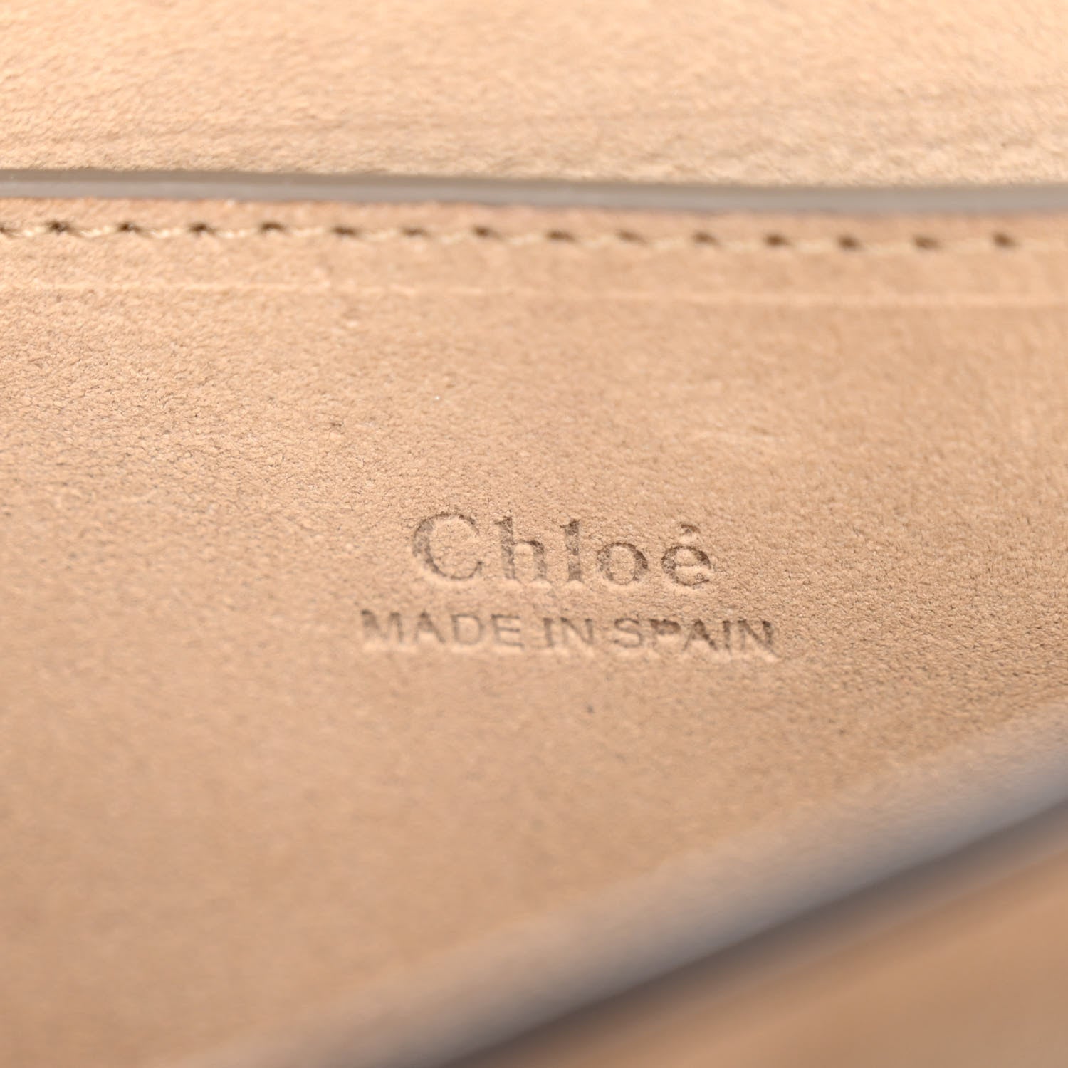 Chloe Suede Calfskin Small Faye Shoulder Bag Motty Grey 6 of 10