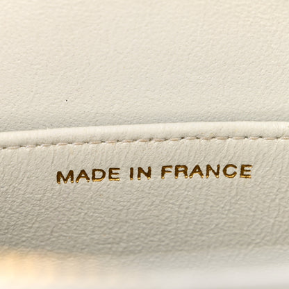 Chanel Caviar Quilted Shoulder Bag White 7 of 17