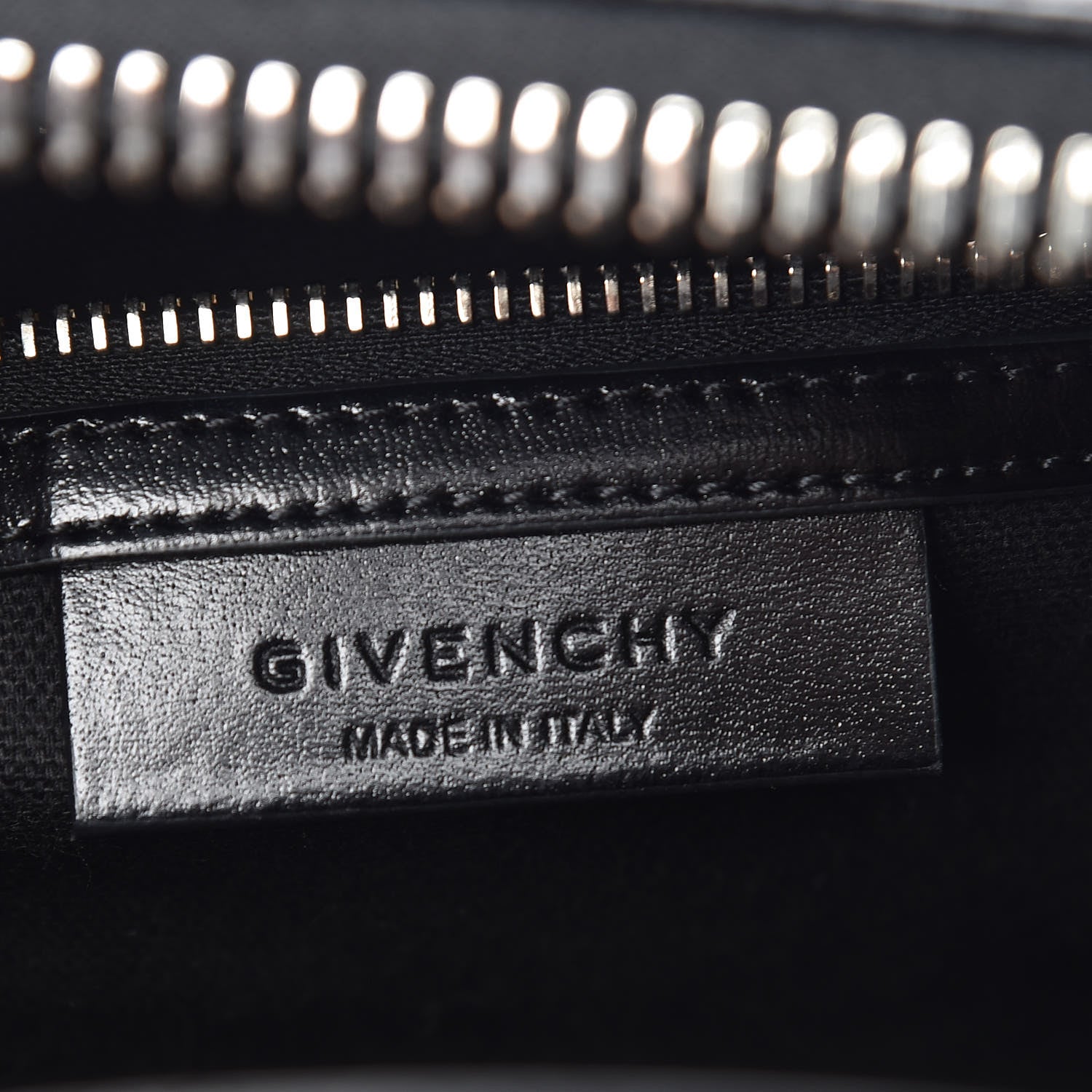 Givenchy Shiny Lord Calfskin Small Antigona Black 7 of 10