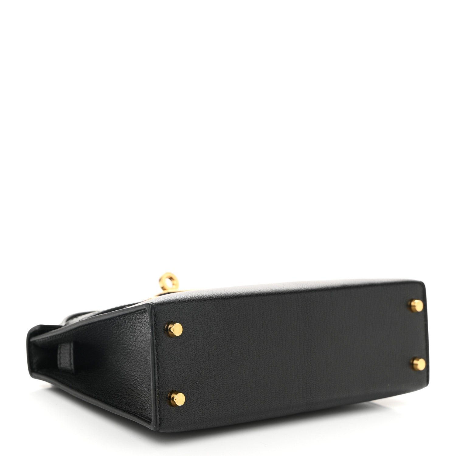 Hermes Chevre Chamkila Mini Kelly Sellier 20 Black 4 of 11