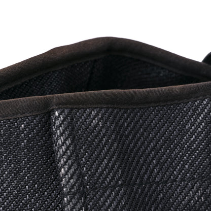 Chanel Woven Straw Raffia Medium Deauville Tote Black 14 of 16