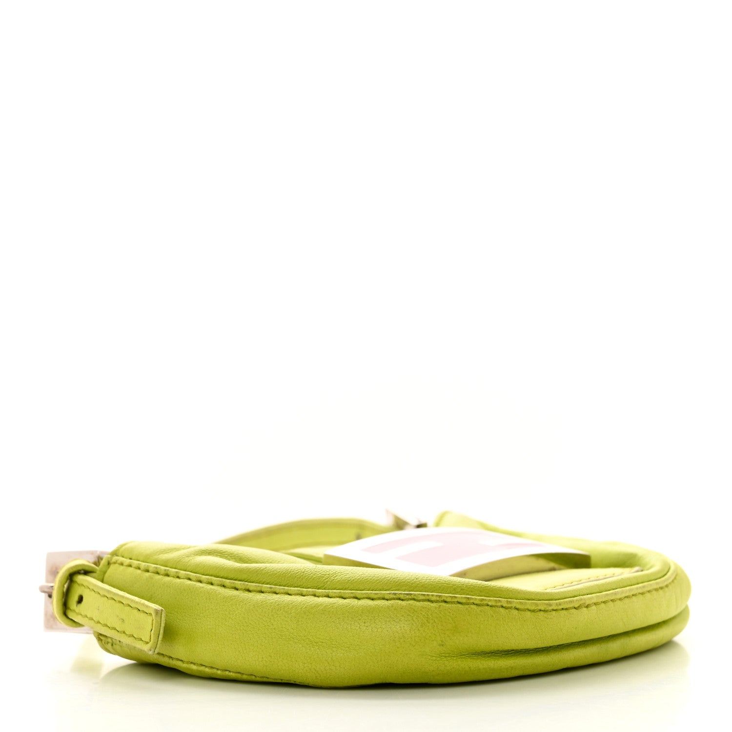 Fendi Nappa Mini Half Moon Baguette Green 4 of 12