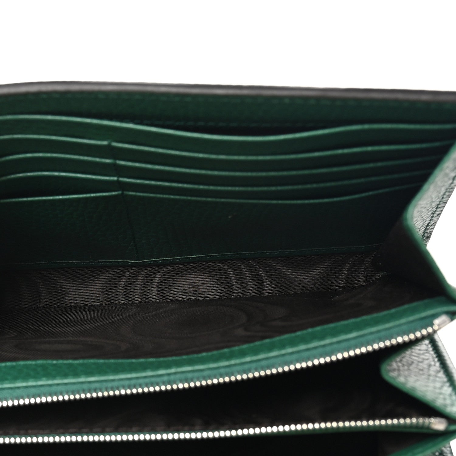 Gucci Calfskin Mini Dionysus Chain Wallet Emerald 6 of 11