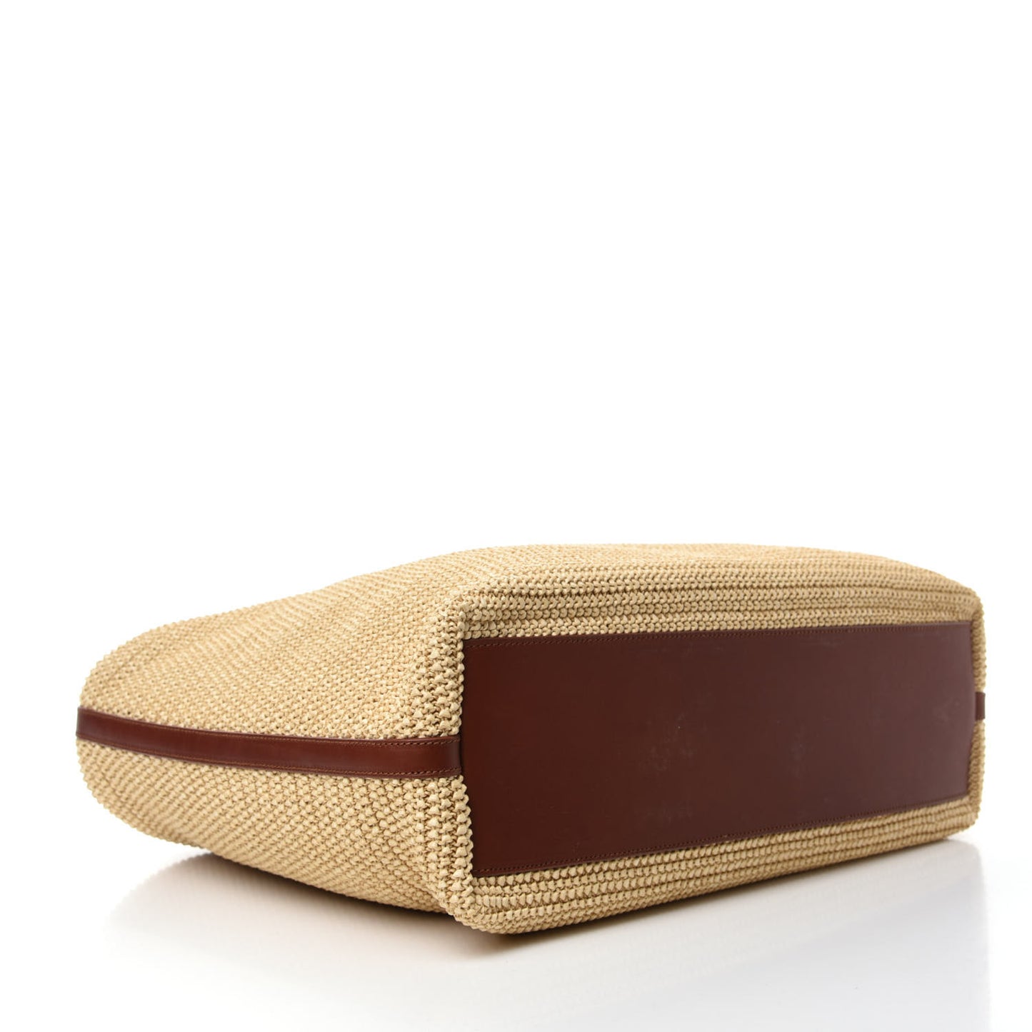 Raffia Tote Naturale Brown