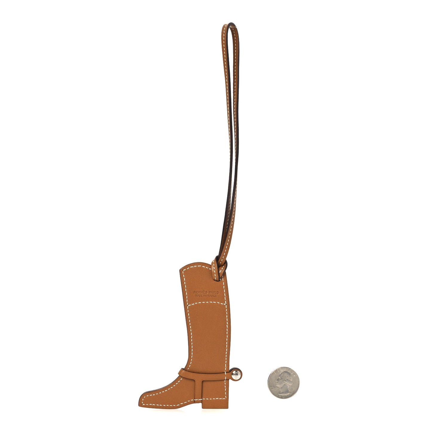 Butler Swift Paddock Botte Boot Bag Charm Natural Capucine